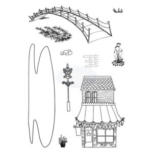 Photocentric Pond Neighbours Stamp A6