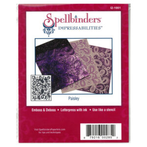 Spellbinders Impressabilities Paisley