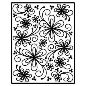 Spellbinders Flower Silhouette