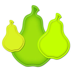 Spellbinders Nested Pears