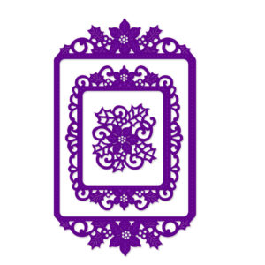 Festive Floral Frames Cutting Die