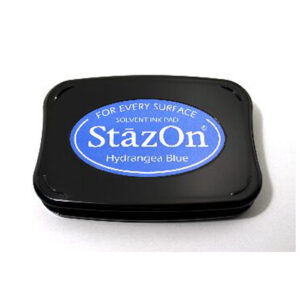 Tsukineko Hydrangea Blue Stazon On Pad
