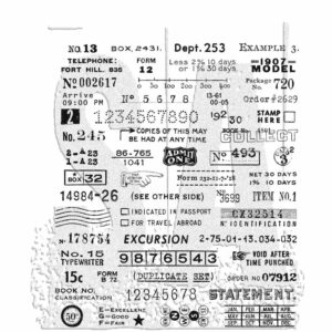 TIDBITS Tim Holtz Cling Stamps