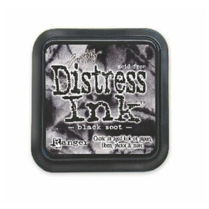 Ranger Distress Ink Pad Black Soot