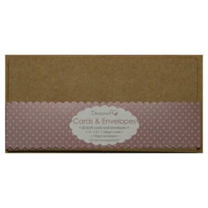 Trimcraft Mini Kraft Square Card & Envelopes