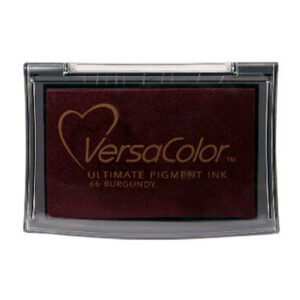 Tsukineko Burgundy Versacolor Pad