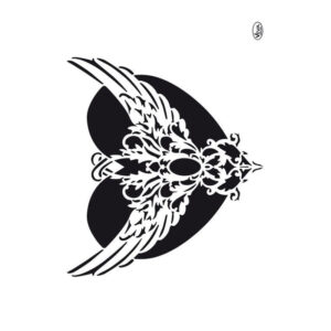 Viva Decor Stencil A3 Victorian Heart