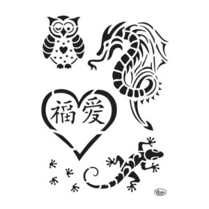 Viva Decor All-purpose Stencil A4 Asia