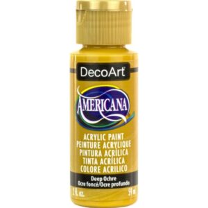 DecoArt Deep Ochre 2oz Americana Acrylic
