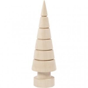 Creativ Poplar Wood Tree - Single12.5cm