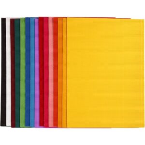 Creativ Corrugated Card, Sheet 25x35 Cm 80g
