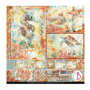 Coral Reef Pad 8"x8" 12 per Package