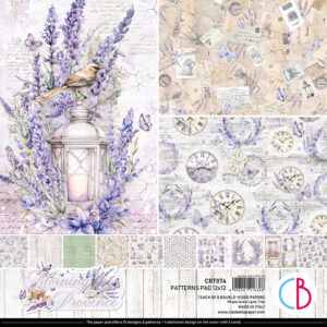 Ciao Bella Morning In Provencel Patterns Pad 12"x12"