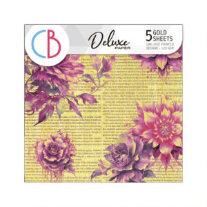 Ciao Bella Ethereal Deluxe Paper Gold 6"x6"