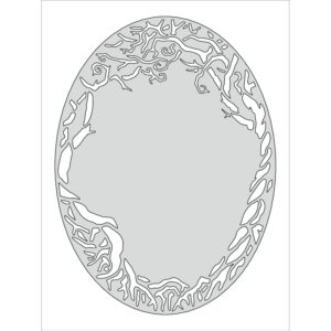 Twisted Trees 6" x 8" Majemask Stencil