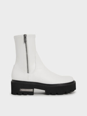 Charles & Keith - Imogen Side-Zip Ankle Boots