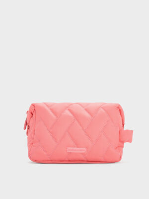 Charles & Keith - Nylon Chevron Pouch