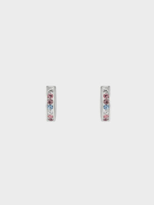 Charles & Keith - Maeve Crystal-Embellished Hoop Earrings