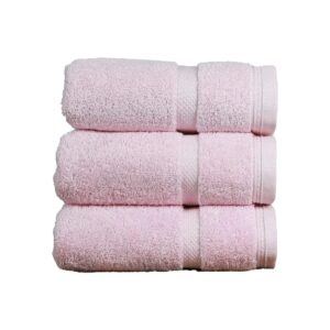 Aztex Boutique Premium Quality Cotton Hand Towel - Duncan Stewart 1978 Baby Pink
