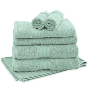 Bliss Pima Cotton 7 Piece Bale Set Spearmint