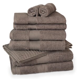 Bliss Pima Cotton 7 Piece Bale Set Walnut
