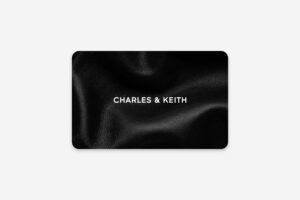 Charles & Keith - Gift Card - Black Leather