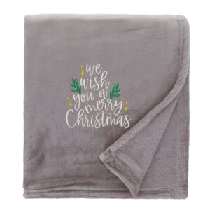 Christmas Cosy Home Christmas Snuggle Blanket Shimmering Natural