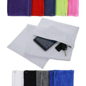 Gym Towel With Zip Compartment | Duncan Stewart