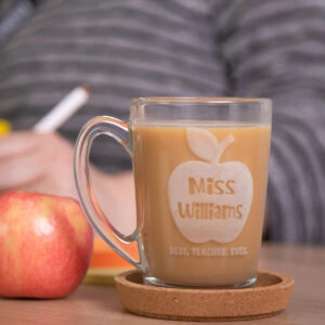 Personalised Best Teacher Ever Glass MugÂ | Duncan Stewart