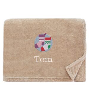 Personalised Christmas Stockings Christmas Snuggle Blanket Snuggle Touch Stone