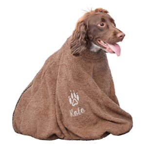 Dog Towel Bag - Duncan Stewart 1978 Dog Bag - Chocolate / Size 2