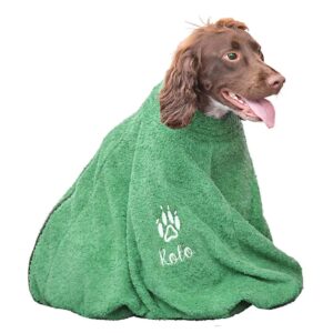 Dog Towel Bag - Duncan Stewart 1978 Dog Bag - Hunter Green / Size 4