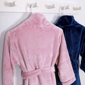 Personalised Kids So Soft Robes - Back of Robe So Soft - Pink / Age 12