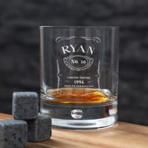 Personalised Whiskey Glass in JD Style | Duncan Stewart