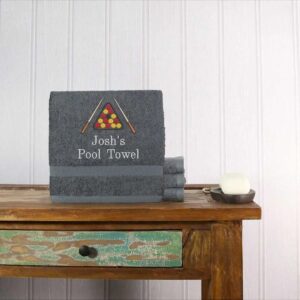 Pool Player Towels - Duncan Stewart 1978 Slate