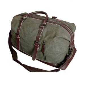 Premium Collection Large Canvas Holdall - Duncan Stewart 1978 Army Green