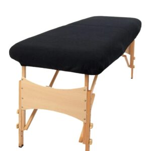 Aztex Classic Value Massage Couch Cover - Duncan Stewart 1978 Black / Without Face Hole