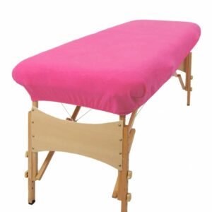 Aztex Classic Value Massage Couch Cover - Duncan Stewart 1978 Pink / Without Face Hole