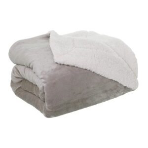 Sherpa Snuggle Blanket - Duncan Stewart 1978 Taupe / Mini Sherpa - 70cm x 110cm