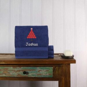 Snooker & Pool Towels - Duncan Stewart 1978 Navy