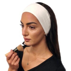 Terry Cotton Headbands, White - Duncan Stewart 1978 White