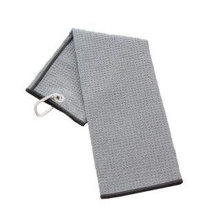 Tri-Fold Golf Towels - Duncan Stewart 1978 Waffle Slate