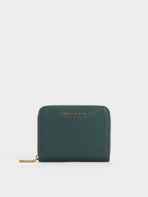 Charles & Keith - Dulcie Zip-Around Square Wallet
