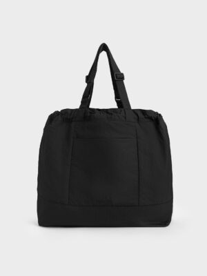 Charles & Keith - Terra Nylon Reversible Tote Bag