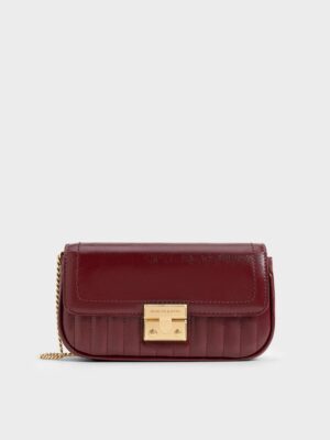 Charles & Keith - Mini Donna Crinkle-Effect Bag