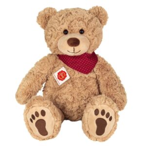 Hermann 91328 Teddy Chilly Wearing Spotty Red Neckerchief Plush Bear