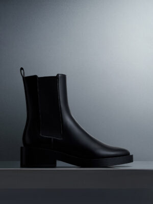 Charles & Keith - Pull-Tab Chelsea Boots