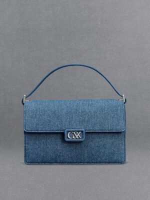 Charles & Keith - Denim Shoulder Bag