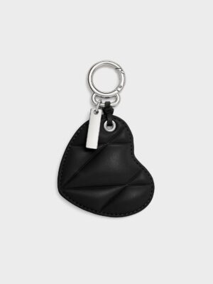 Charles & Keith - Heart Quilted Mirror Charm