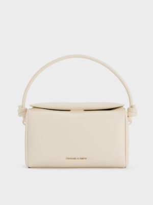 Charles & Keith - Sammie Knotted-Handle Boxy Bag